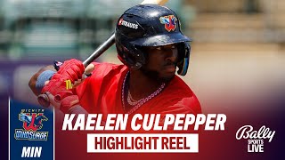 Twins SS Kaelen Culpepper 2025 Minor League Baseball Highlights | Bally Sports Live