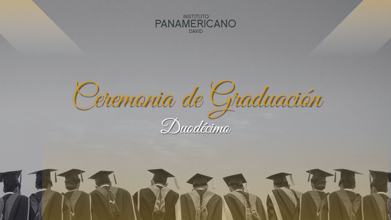 Ceremonia de Graduación 12° 2024 - YouTube