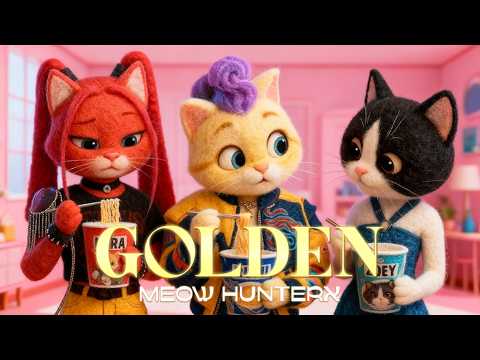 Golden Meow Version Cover By AI K Pop Demon Hunter Unofficial Video Kpop 아니메