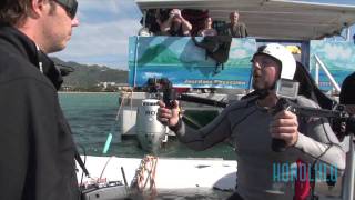 Flying the Jetlev Jet Pack in Hawaii Kai