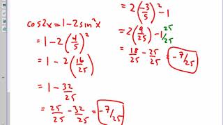 MHF4U Trig solving double angles