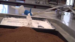 Simple wind erosion demonstration, Part 2
