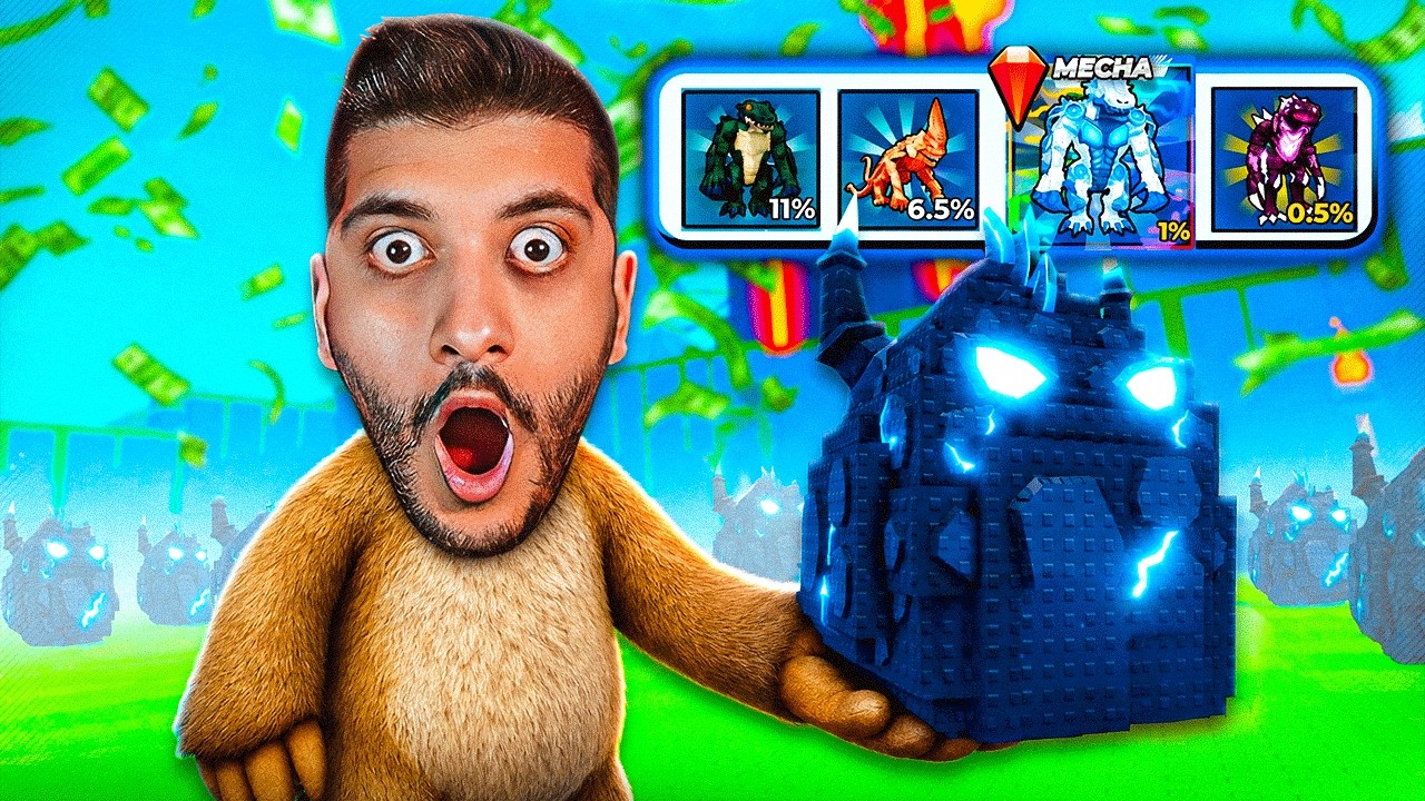 HO APERTO 100 UOVA MOSTRO ed ho TROVATO di TUTTO su RUBA UN UOVO!! ROBLOX ITA