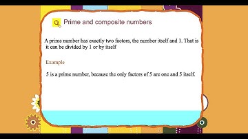 Explore Math Class 4, Unit 06, 02 Prime and composite numbers,Part 02