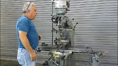 9” x 42” Bridgeport Vertical Milling Machine, Model J, Michael Fine Machinery