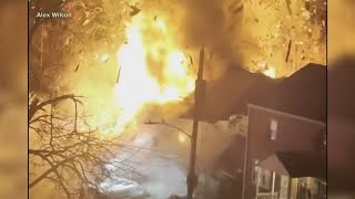 Man believed to have fired shots at officers before Arlington, Virginia explosion presumed dead