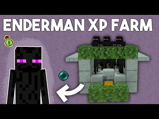 Minecraft Endermen Xp Farm : 11 Steps - Instructables