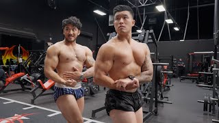 STUD MUFFINS | JP COACHES BART  PUSH DAY AND POSING | EP. 3