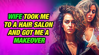 Hair Salon Makeover (Crossdressing Stories)