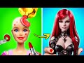 BARBIE Became a VAMPIRE! 🤯🧛‍♀️ CUTE Doll Makeover Hacks by R-Teens