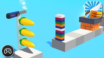 Slice It All! - Gameplay Walkthrough Part 26 - Basic Levels 225-227 (iOS, Android) iPad Gameplay