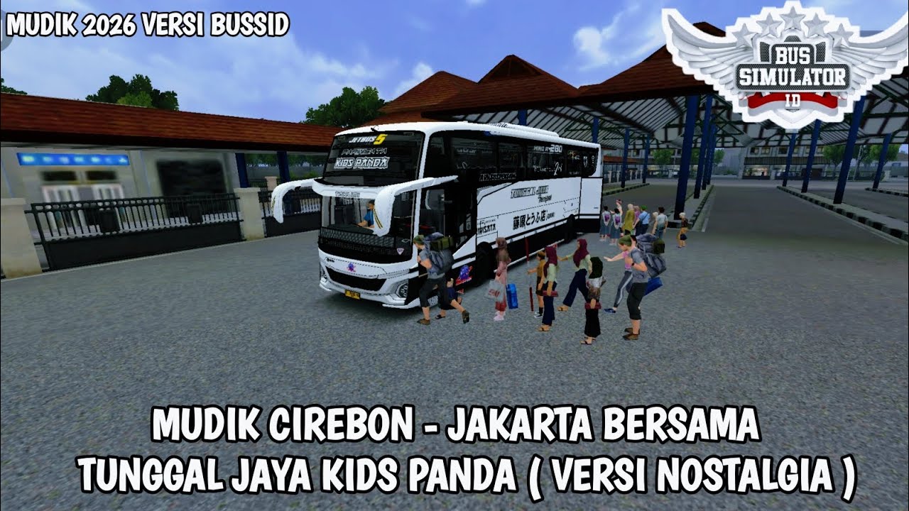 MUDIK LEBARAN 2026 CIREBON - JAKARTA!! | BUS SIMULATOR INDONESIA