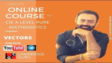 1  VECTORS - Vectors in Two Dimensions