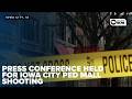 LIVE: Downtown Iowa City shooting press conference