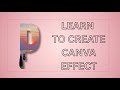 Learn to create canva effect (blend image into the font)#canva #design #effect #fyp #viral #tutorial