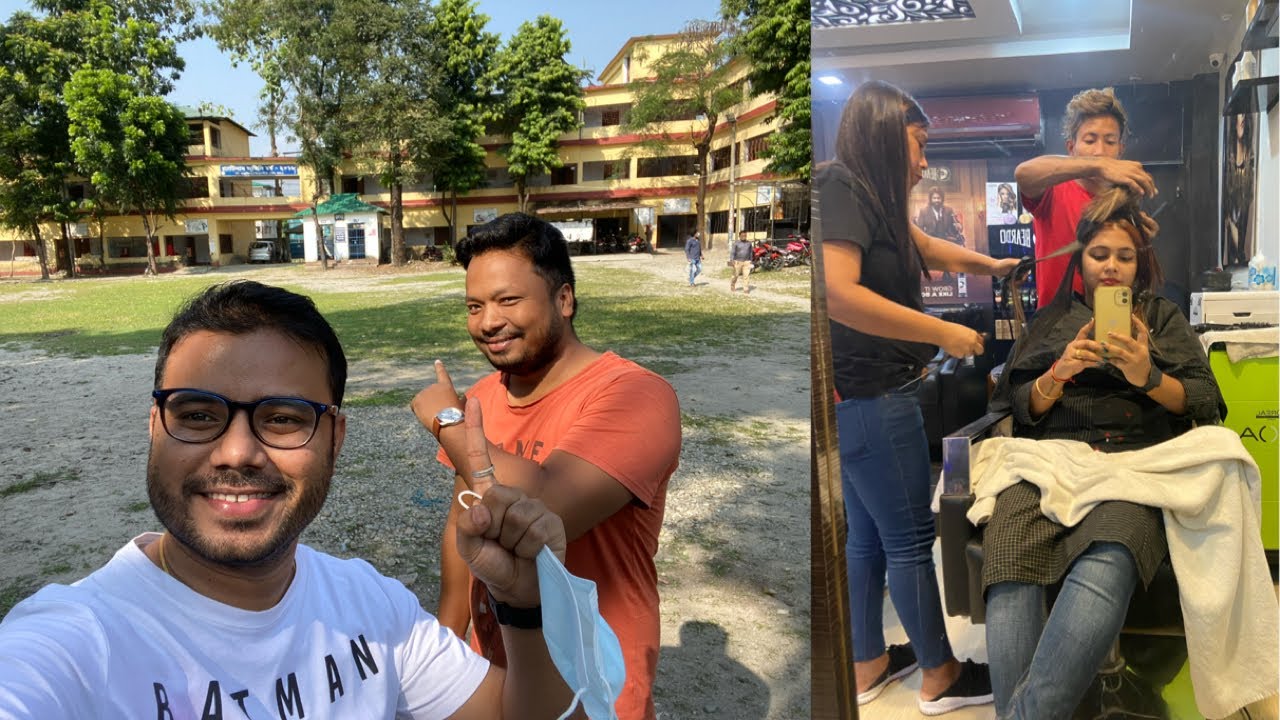 Our School Tour | North Bengal University | Puja's Makeover | 