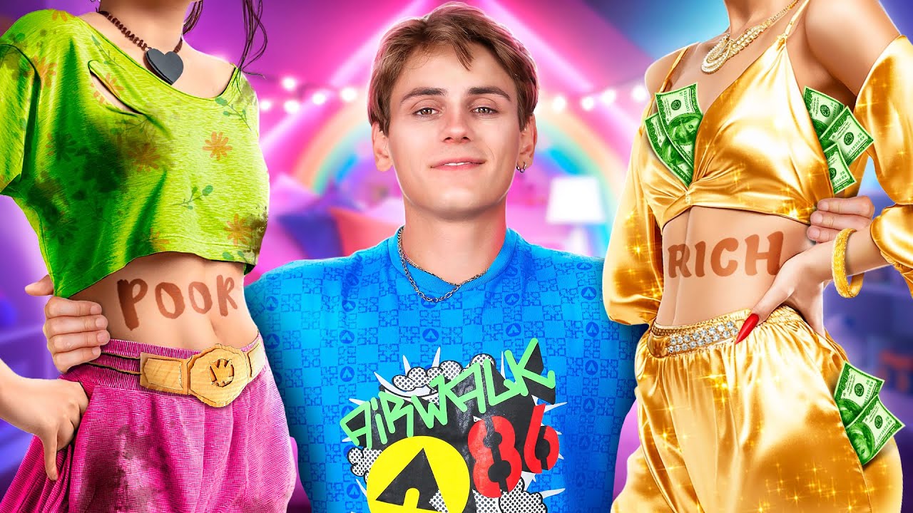 La meilleure soirée pyjama de l'été ! Fille Riche VS Fille Pauvre lors d'une soirée pyjama