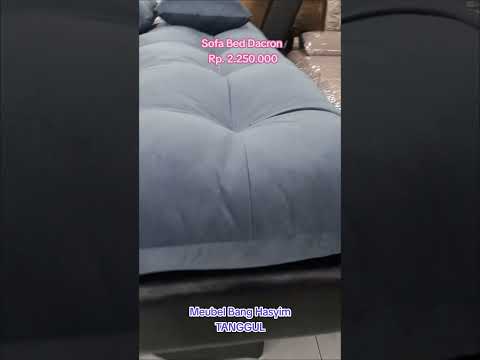 Sofabed full dacron minimalis, empuk banget nyaman buat duduk dan tiduran