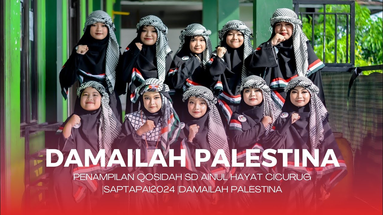 Penampilan Qosidah SD Ainul Hayat Cicurug |saptaPAI2024 |Damailah Palestina