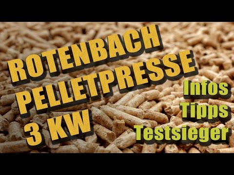 ROTENBACH Pelletpresse Pelletiere 3 kW