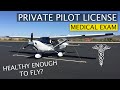 Medical Exam for your Private Pilot License | FAA Medical Exam | 3rd Class Medical