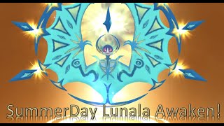 Exclusive Event Pokemon Awakening! SummerDay Lunala R2! (Mons Awaken) screenshot 3