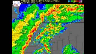 EAS Severe Thunderstorm Warning IWX 2023-04-05 1002EDT - St. Joseph, Fulton, Pulaski, Starke