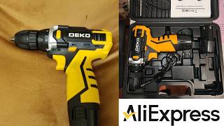 DEKO Cordless Drill AliExpress | Mini Electric Screwdriver DIY Power Tool