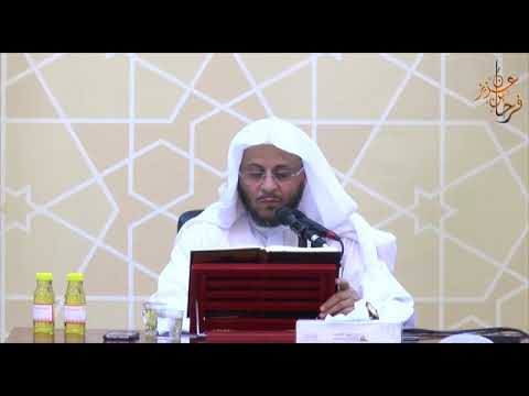 حديث عظيم كلمات تقولها ت ذ كرك عند الله عز وجل وتطوف حول العرش لفضيلة الشيخ د عزيز بن فرحان العنزي
