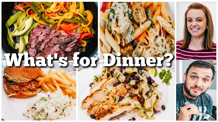 WHAT'S FOR DINNER? | EASY DINNER IDEAS | SIMPLE ME...