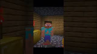 Herobrine Watching Me… 😨 | Minecraft Dark Aura Horror #shorts