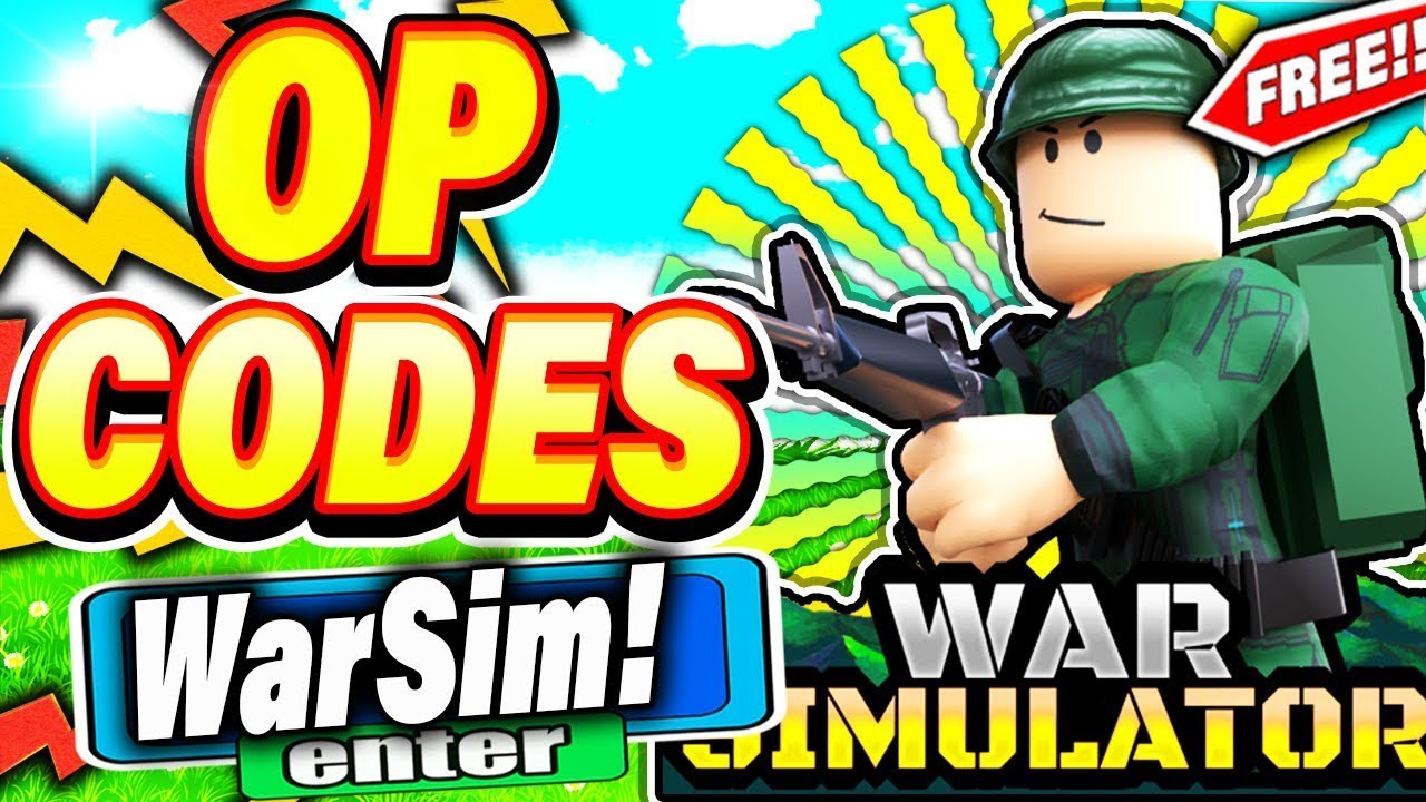 NEW* ALL WORKING CODES FOR WAR SIMULATOR 2023! ROBLOX WAR