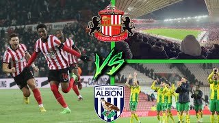 SUNDERLAND AFC VS WEST BROM | MATCH DAY VLOG | THE BLACK CATS LOSE OUT ON 3 POINTS TO THE BAGGIES |