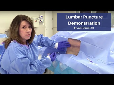 Lumbar Puncture Demonstration | The Cadaver-Based EM Procedures Online Course