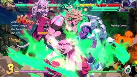 DBFZ: Android 21 9.1k Sparkingless combo