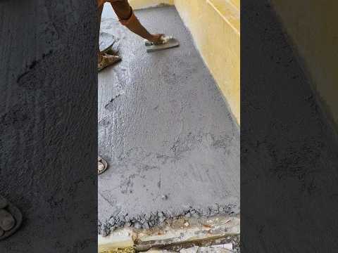 Floor plastering methods