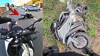 BIKERS' WORST NIGHTMARES COME TRUE - Crazy Motorcycle Moments