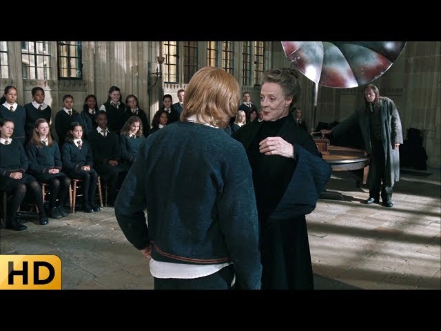 Урок танцев в Хогвартсе (Гарри Поттер)