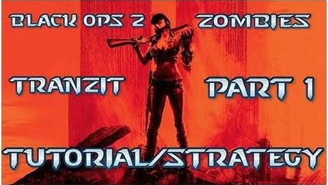 Black ops 2 Zombies | "TranZit" | High Round Tutorial/Strategy | "Skullcrusher Method" (Part 1)