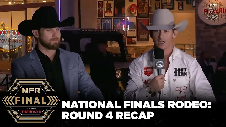 NFR Round 4 Recap ⭐ Kade Sonnier’s 86.75 + John Douch’s Comeback in Tie-Down | NFR Final