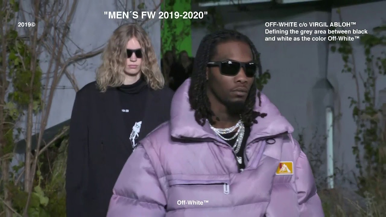 Streetwear trends from Off-White fashion show