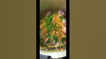 Hot & Spicy Mutton Soup 🍲| Easy Lamb Soup Recipe 🔥😋| Healthy Soup #mutton #soup #shorts