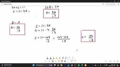 Transformada Inversa de Laplace - EXEMPLO 1