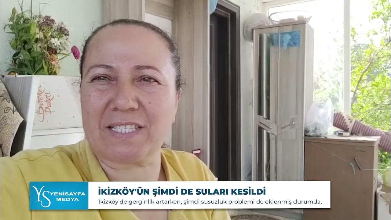 İKİZKÖY'ÜN ŞİMDİ DE SULARI KESİLDİ