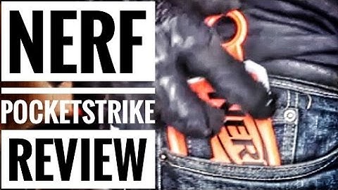 Nerf N-Strike Elite Pockestrike Blaster Review, Unboxing, Firing Test (New Nerf Guns 2016)