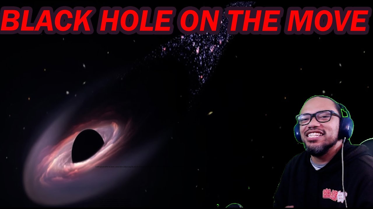 REACTION: Is A Runaway Black Hole Creating A Trail of Stars? | Neil ...