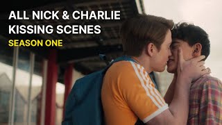 Heartstopper - ALL Nick & Charlie Kissing Scenes (Season One)