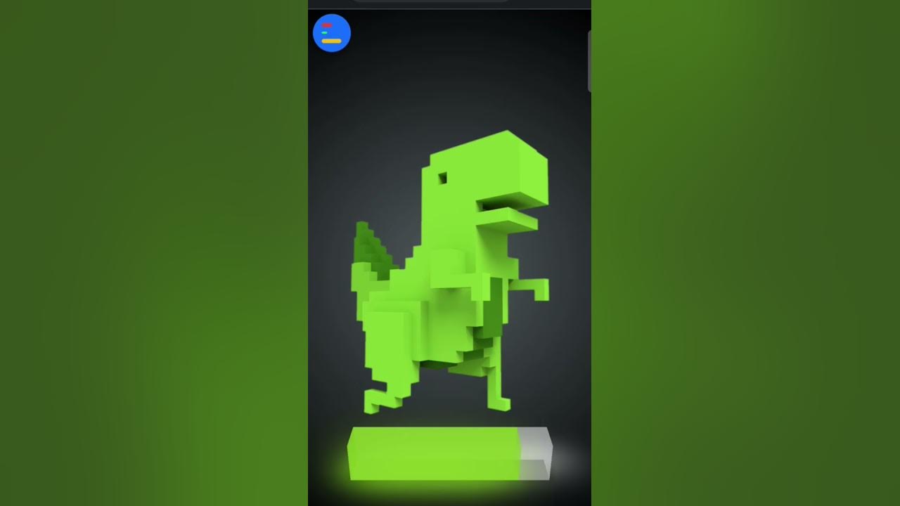 Jogo do Dino do Chrome com RTX ON #shorts 