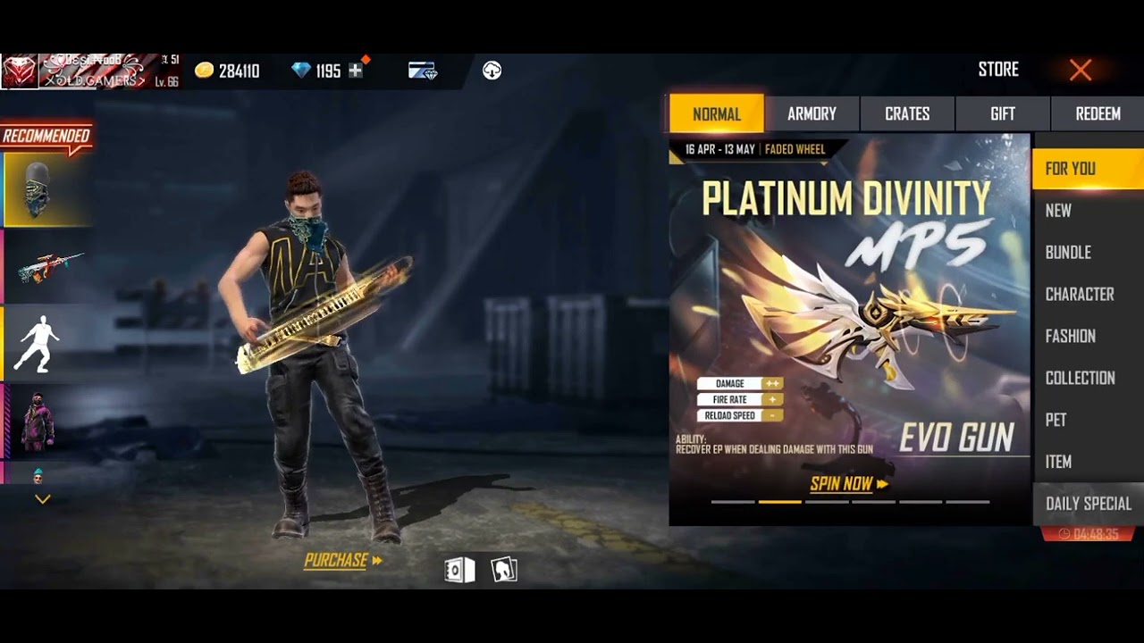 😀😃New Evo MP5 in game confirm 😄😀date ++ damege + fire rate -relod speed