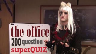 200 Question SUPERquiz -The Office |TV SHOW| - the BIG one [Road TRIpVIA] - (quiz about THE OFFICE)